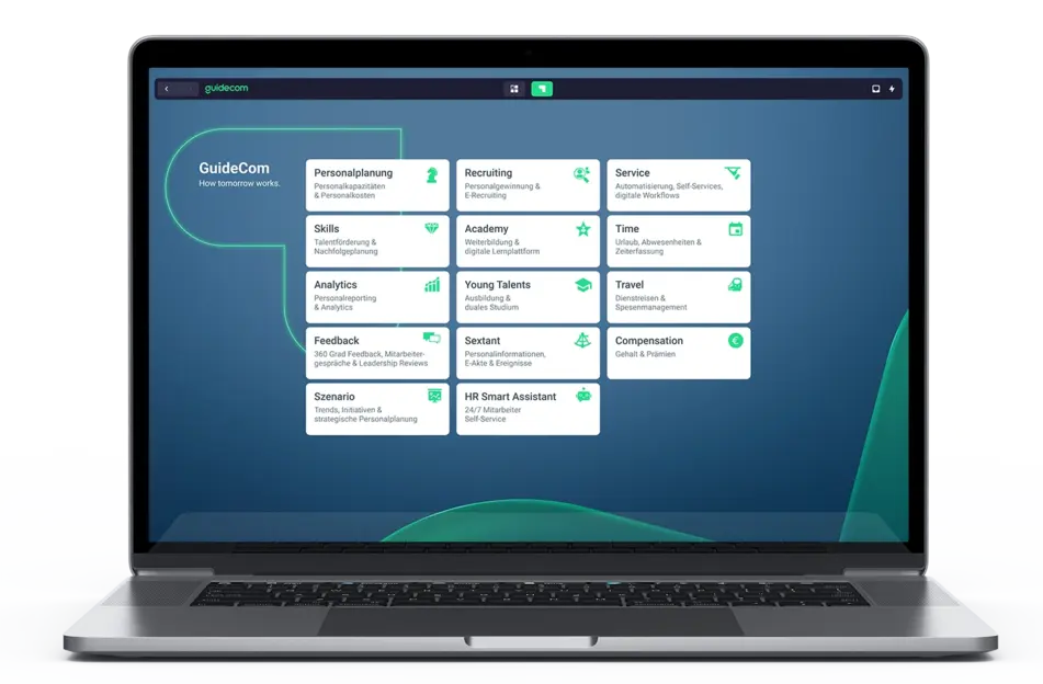 GuideCom HR Suite - Guideebene GuideCom HR Suite - Guideebene