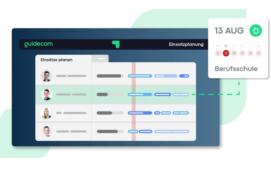 Einsatzplanung Ausbildungsmanagement Software Einsatzplanung Ausbildungsmanagement Software