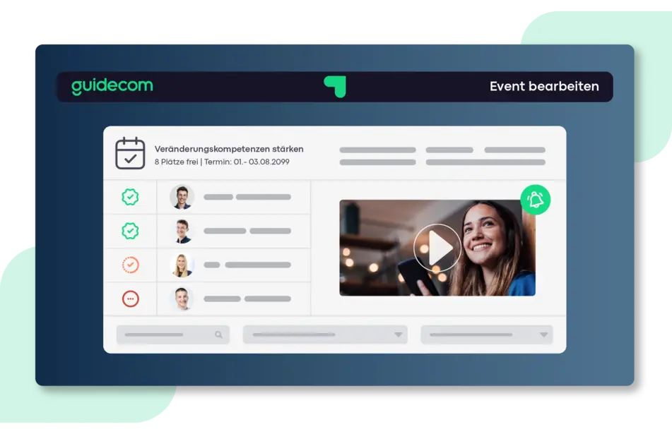 Learning Management Software Teilnehmermanagement Learning Management Software Teilnehmermanagement