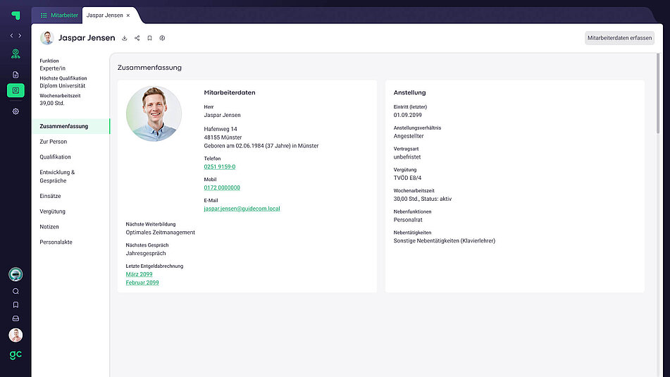 Digitale Personalakte Software