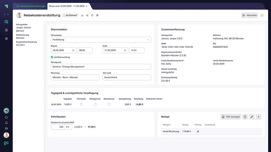 guidecom travel reisekostenerstattung