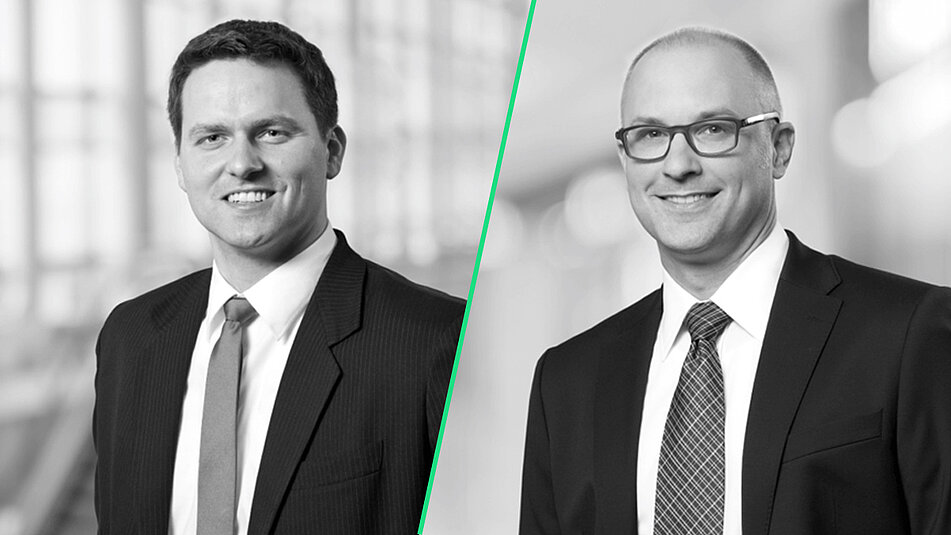 Dr. Eder und Sven Sekowsky