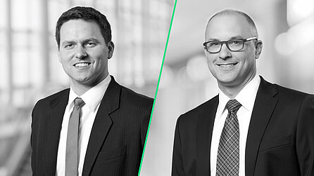 Dr. Eder und Sven Sekowsky