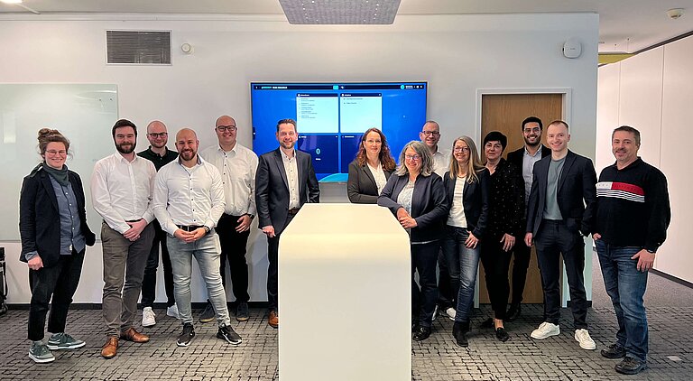 Kickoff Treffen Sales Cockpit International Projekt