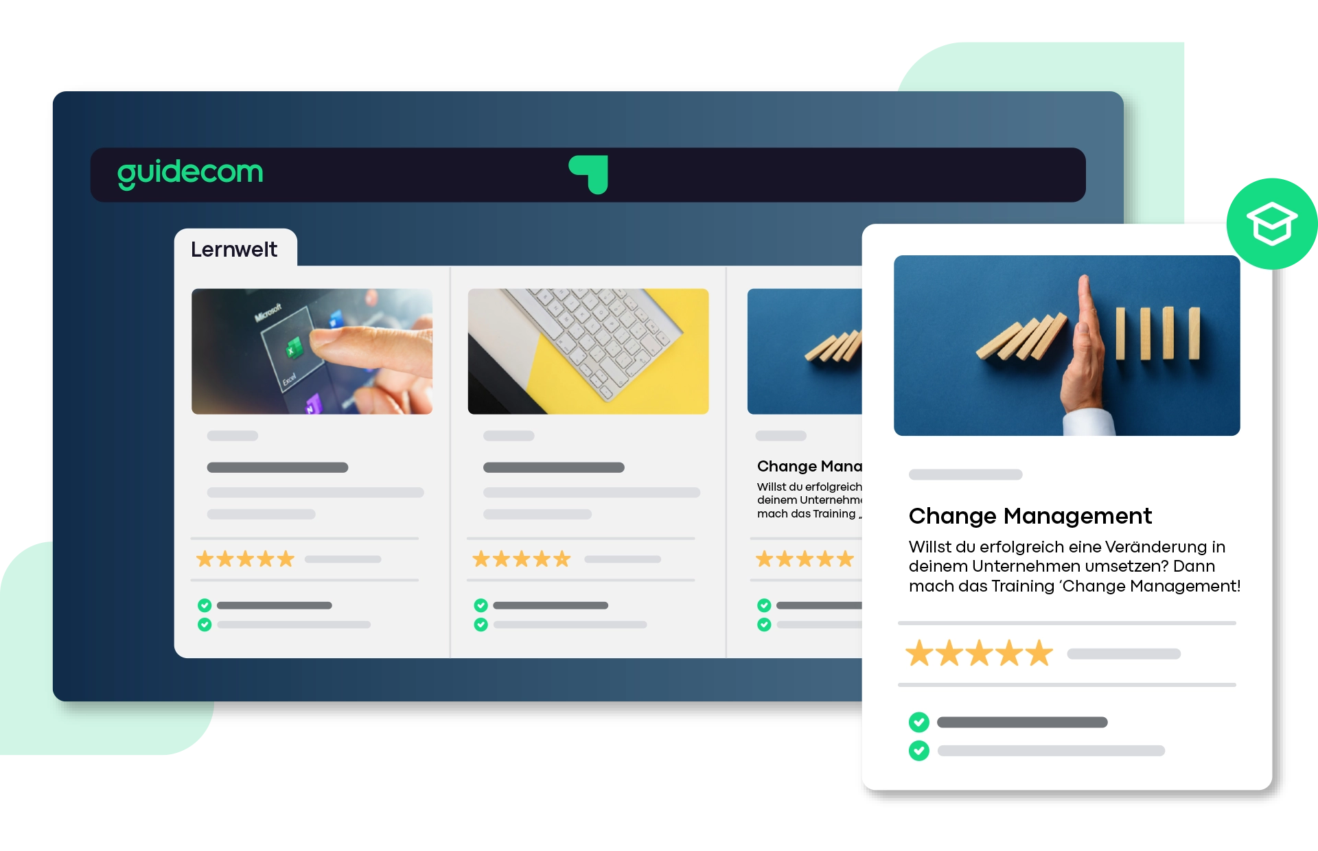Weiterbildungsmanagement Software Lernerlebnis